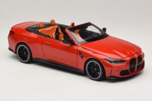 BMW M4 G83 Kabrió Red Metallic Minichamps 1:18 110021030 Fém – 6. kép a 8-ből