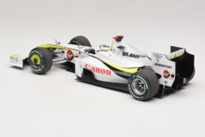 Brawn GP BGP001 #22 J. Button Singapore GP 2009 Minichamps 1:18 180090222 Gyanta – 5. kép a 7-ből