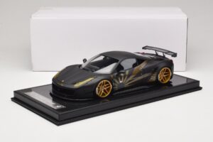 Ferrari 458 LB Works Matt Black BBA 1:18 REMC037 Gyanta – 7. kép a 7-ből