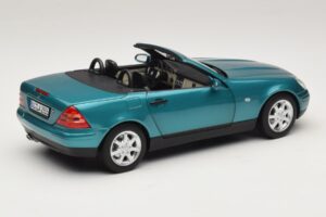 Mercedes SLK R170 Vivianite Green Norev 1:18 183021 Fém – 4. kép a 10-ből