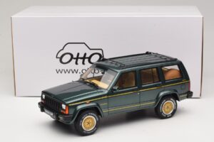 Jeep Cherokee XJ Limited Hunter Green Otto 1:18 OT1204 Gyanta – 6. kép a 6-ből