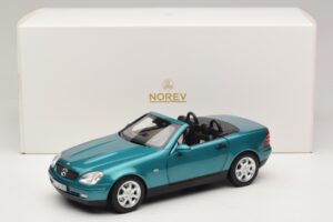 Mercedes SLK R170 Vivianite Green Norev 1:18 183021 Fém – 10. kép a 10-ből