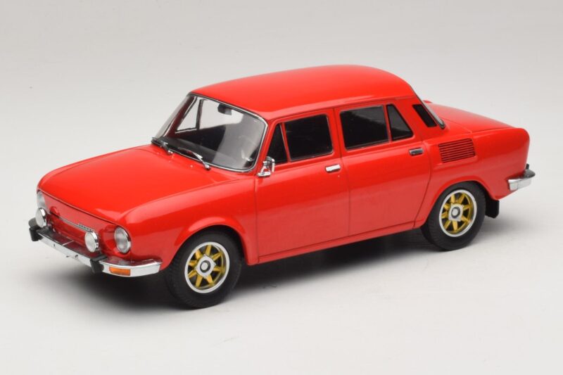 Skoda 100 Piros Arany Felnik MCG 1:18 MCG18784 Fém
