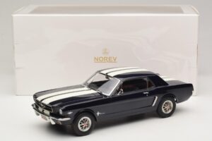 Ford Mustang Nightmist Blue Norev 1:18 182805 Fém – 6. kép a 6-ből