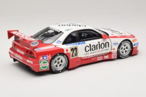 Nissan Skyline GT-R R33 LM GT1 #23 K. Hoshino / M. Hasemi / T. Suzuki Clarion Team NISMO 24 Hours of Le Mans 1996 Otto 1:18 O – 2. kép a 6-ből