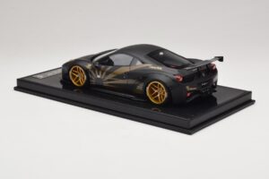 Ferrari 458 LB Works Matt Black BBA 1:18 REMC037 Gyanta – 5. kép a 7-ből