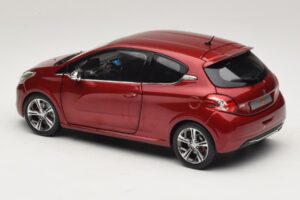 Peugeot 208 GTI Rubis Red Norev 1:18 184700 Fém – 7. kép a 8-ből