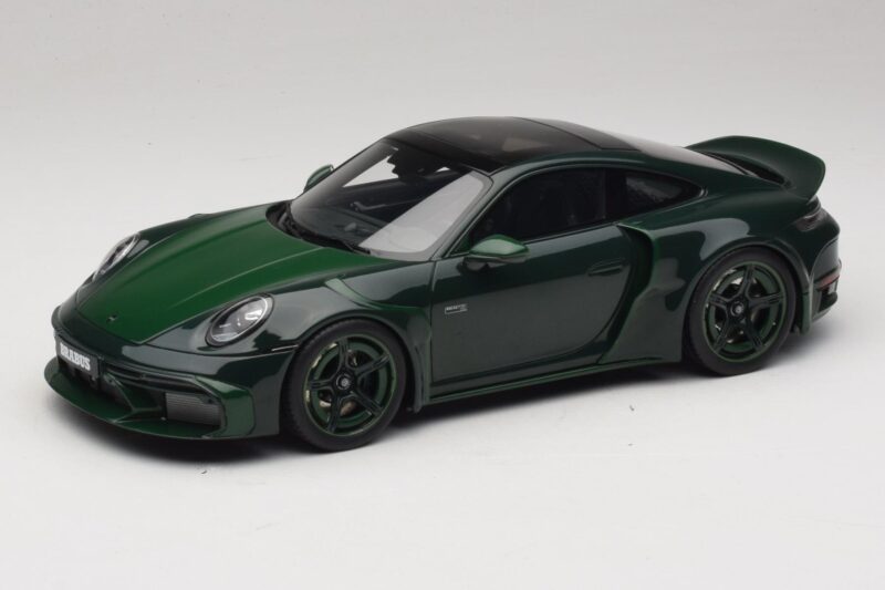 Porsche 911 992 Turbo S Brabus 900 Rocket R Mean Green GT Spirit 1:18 GT959 Gyanta