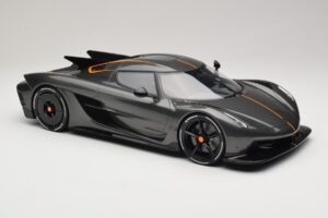 Koenigsegg Jesko Absolut 0-400-0 km/h Rekord Graphite Grey GT Spirit 1:12 GT575 Gyanta – 4. kép a 6-ből