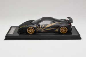 Ferrari 458 LB Works Matt Black BBA 1:18 REMC037 Gyanta