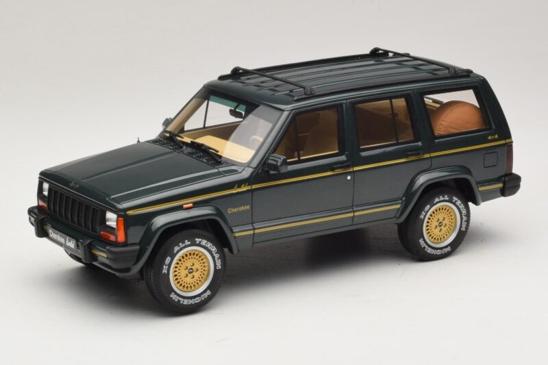 Jeep Cherokee XJ Limited Dark Hunter Green Otto 1:18 OT1340 Gyanta