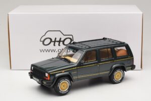 Jeep Cherokee XJ Limited Dark Hunter Green Otto 1:18 OT1340 Gyanta – 6. kép a 6-ből