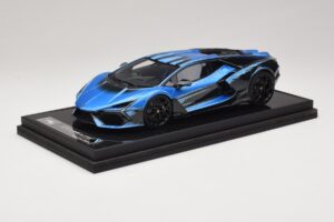 Lamborghini Revuelto Blue Black IVY Merit 1:18 REMC040 Gyanta – 2. kép a 7-ből