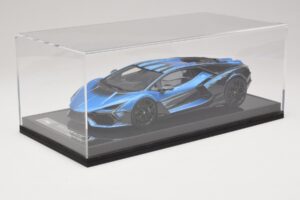 Lamborghini Revuelto Blue Black IVY Merit 1:18 REMC040 Gyanta – 6. kép a 7-ből