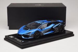 Lamborghini Revuelto Blue Black IVY Merit 1:18 REMC040 Gyanta – 7. kép a 7-ből