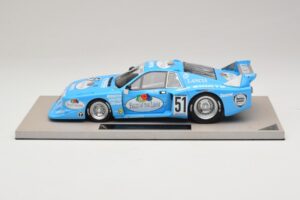 Lancia Beta Montecarlo Turbo #51 H. Heyer DRM Zolder 1980 Top Marques 1:18 CK920188 Gyanta – 3. kép a 6-ből