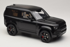 Land Rover Defender 90 L663 P400 X-Dynamic HSE Santorini Black GT Spirit 1:18 GT992 Gyanta – 4. kép a 6-ből
