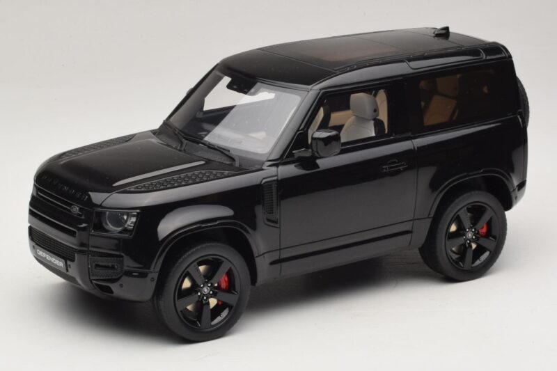 Land Rover Defender 90 L663 P400 X-Dynamic HSE Santorini Black GT Spirit 1:18 GT992 Gyanta