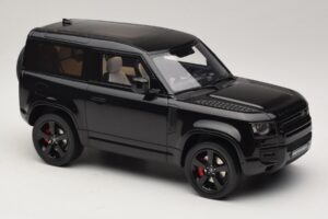 Land Rover Defender 90 L663 P400 X-Dynamic HSE Santorini Black GT Spirit 1:18 GT992 Gyanta – 4. kép a 6-ből