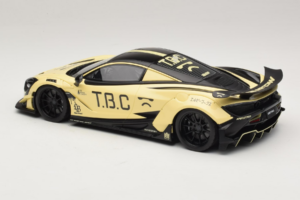 McLaren 720S Liberty Walk Bézs GT Spirit 1:18 GT961 Gyanta – 5. kép a 6-ből