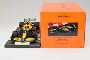 McLaren MCL38 #4 L. Norris Monaco GP Winner 2024 Minichamps 1:18 537242604 Gyanta – 6. kép a 7-ből