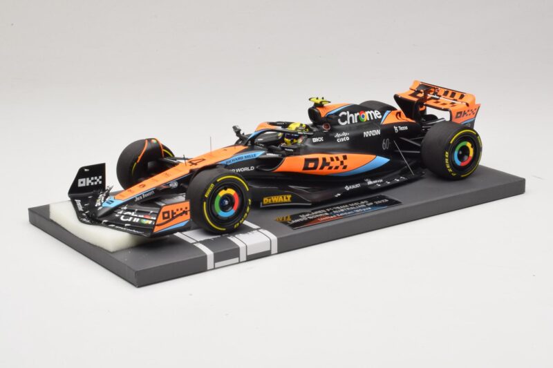 McLaren MCL60 #4 L. Norris Australian GP 2023 Minichamps 1:18 537232104 Gyanta