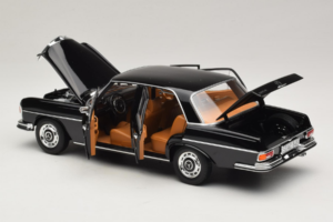Mercedes 280 SE W108 Fekete Norev 1:18 183360 Fém – 5. kép a 8-ből