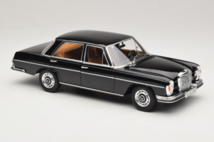Mercedes 280 SE W108 Fekete Norev 1:18 183360 Fém – 6. kép a 8-ből