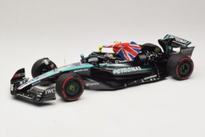 Mercedes AMG Petronas W15 E Performance L. Hamilton Winner British GP 2024 Minichamps 1:18 110241244 Gyanta