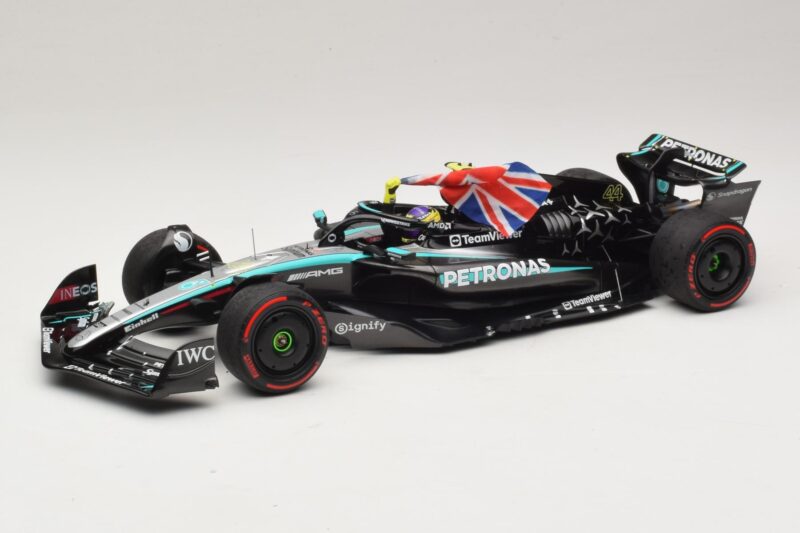 Mercedes AMG Petronas W15 E Performance L. Hamilton Winner British GP 2024 Minichamps 1:18 110241244 Gyanta