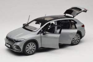 Mercedes EQS SUV X296 Manufaktur Alpine Grey NZG 1:18 B66960591 Fém – 2. kép a 8-ből