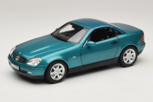 Mercedes SLK R170 Vivianite Green Norev 1:18 183021 Fém – 3. kép a 10-ből