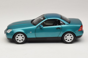 Mercedes SLK R170 Vivianite Green Norev 1:18 183021 Fém – 5. kép a 10-ből