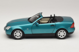 Mercedes SLK R170 Vivianite Green Norev 1:18 183021 Fém – 6. kép a 10-ből