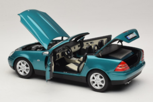 Mercedes SLK R170 Vivianite Green Norev 1:18 183021 Fém – 7. kép a 10-ből