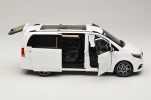 Mercedes V-Class W447 AMG Line Fehér Norev 1:18 183876 Fém – 4. kép a 8-ből