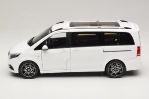 Mercedes V-Class W447 AMG Line Fehér Norev 1:18 183876 Fém – 5. kép a 8-ből