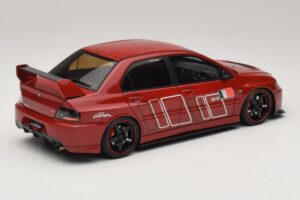 Mitsubishi Lancer Evolution IX MR Fast & Furious Piros Ignition Model 1:18 2374 Gyanta – 2. kép a 6-ből
