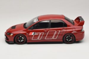 Mitsubishi Lancer Evolution IX MR Fast & Furious Piros Ignition Model 1:18 2374 Gyanta – 3. kép a 6-ből