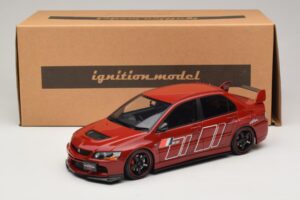 Mitsubishi Lancer Evolution IX MR Fast & Furious Piros Ignition Model 1:18 2374 Gyanta – 6. kép a 6-ből
