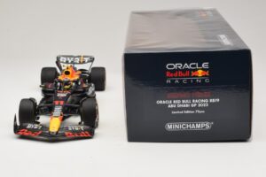Oracle Red Bull Racing RB19 S. Perez Abu Dhabi GP 2023 Minichamps 1:18 110232311 Gyanta – 6. kép a 7-ből