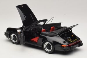 Porsche 911 3.2 Carrera Kabrió Fekete Minichamps 1:18 100063035 Fém – 5. kép a 8-ből