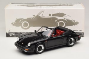 Porsche 911 3.2 Carrera Kabrió Fekete Minichamps 1:18 100063035 Fém – 8. kép a 8-ből