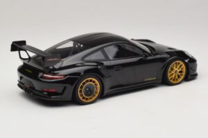 Porsche 911 992 GT3 RS Manthey Racing Fekete Arany Felnikkel Minichamps 1:18 MR-911-GT3RS-1804 Fém – 2. kép a 6-ből