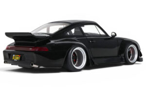 Porsche 911 993 RWB Fekete GT Spirit 1:18 GT587 Gyanta – 2. kép a 5-ből