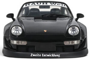 Porsche 911 993 RWB Fekete GT Spirit 1:18 GT587 Gyanta – 4. kép a 5-ből