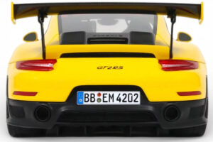 Porsche 911 GT2 RS 991.2 Nurburgring Lap Record Sárga GT Spirit 1:18 GT972 Gyanta – 5. kép a 5-ből