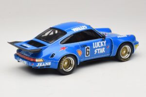 Porsche 911 RSR #6 Wallys Jeans Nurburgring 1974 Spark 1:18 18S088 Gyanta – 2. kép a 6-ből