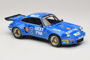Porsche 911 RSR #6 Wallys Jeans Nurburgring 1974 Spark 1:18 18S088 Gyanta – 4. kép a 6-ből