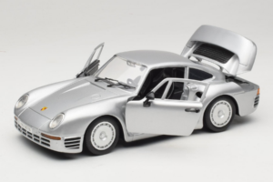 Porsche 959 Ezüst Tonka 1:18 22213 Fém – 2. kép a 8-ből